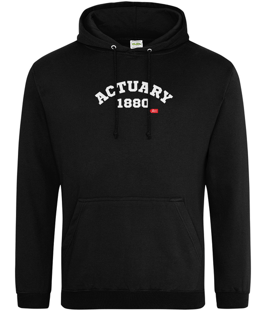 Actuary Varsity College Hoodie (Black, Green, Red, Blue Variants)