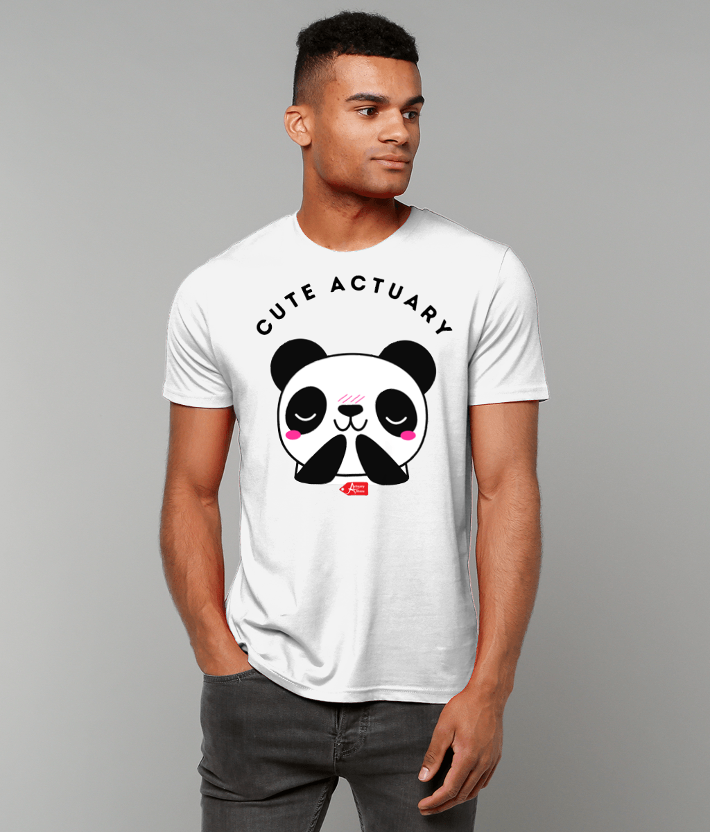 Cute Actuary White T-Shirt