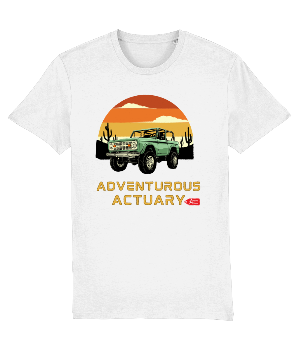 Black Yellow Simple Minimalist The Adventure T-Shirt