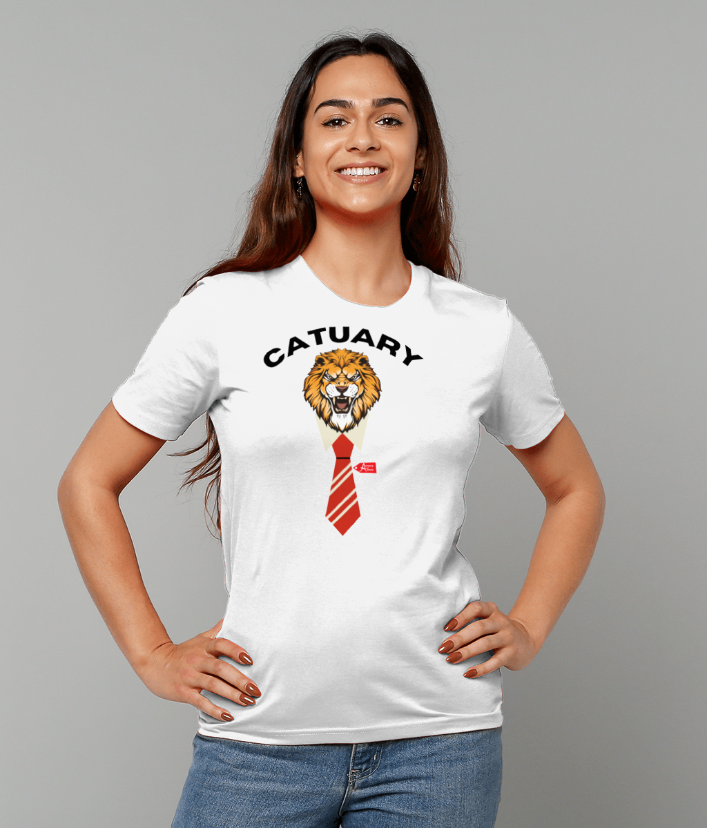 Catuary Lion in Tie T-Shirt