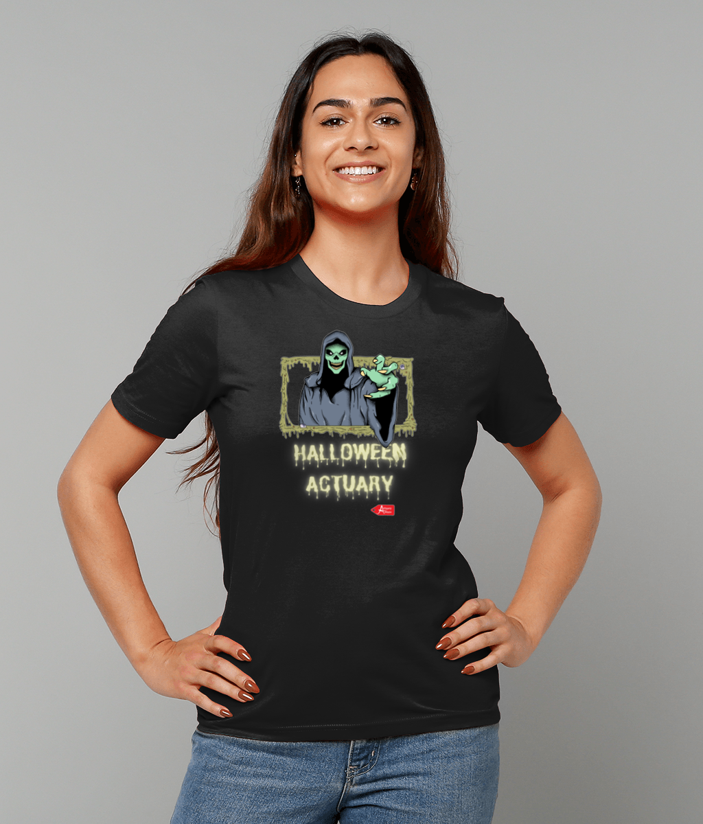 Halloween Actuary Grim Reaper T-Shirt