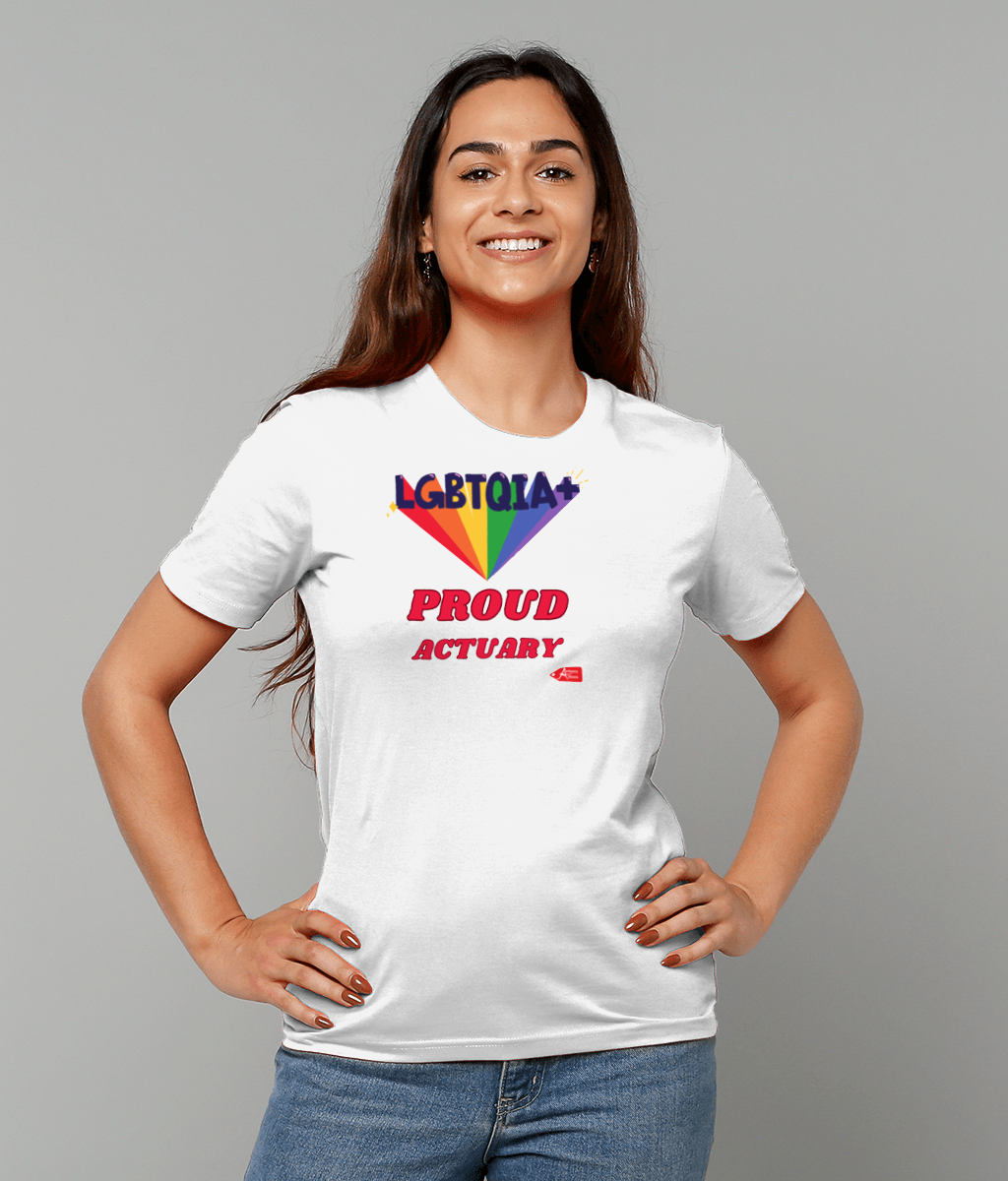 Proud Actuary LGBTQIA Plus T-Shirt