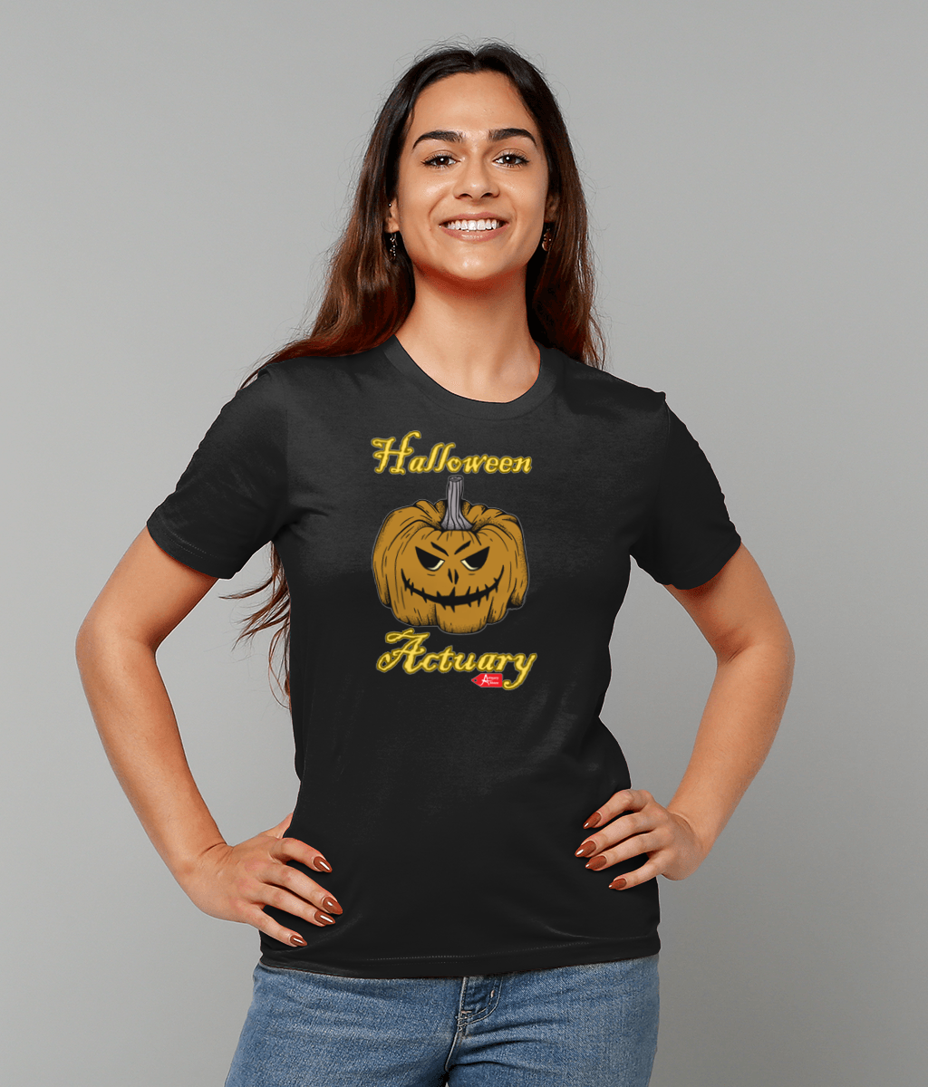 Halloween Actuary Spooky Pumpkin T-Shirt