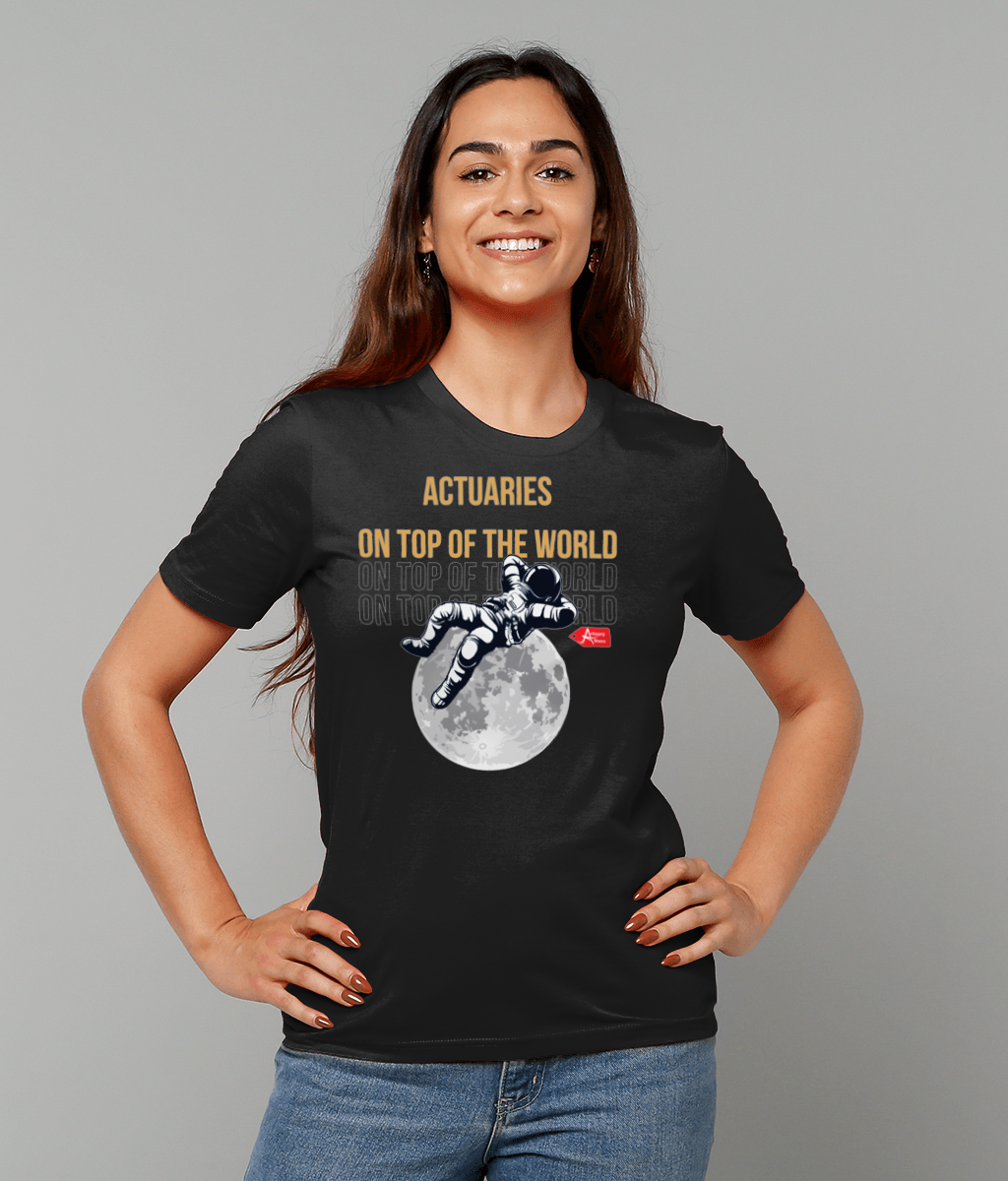 Actuaries On Top Of The World T-Shirt
