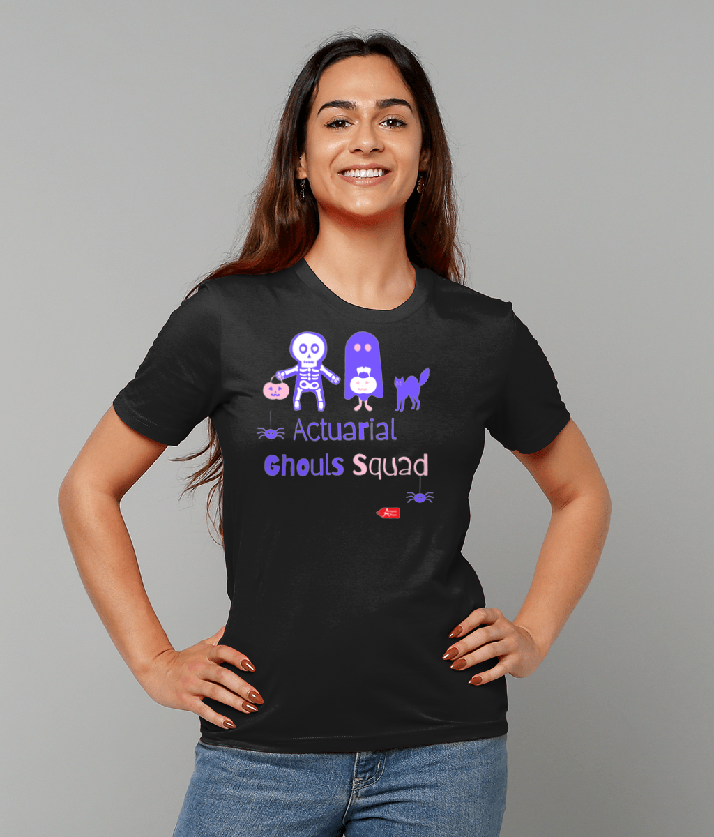 Actuarial Ghouls Squad Cute Halloween T-Shirt