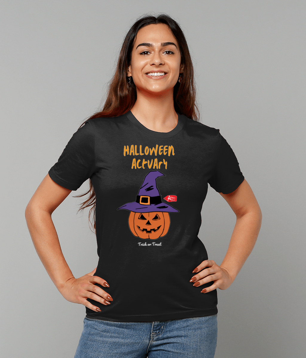 Halloween Actuary Trick or Treat Pumpkin T-Shirt