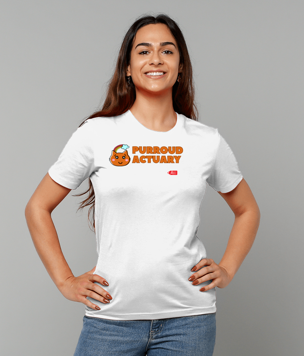 Purroud Actuary T-Shirt (Black and White Variants)