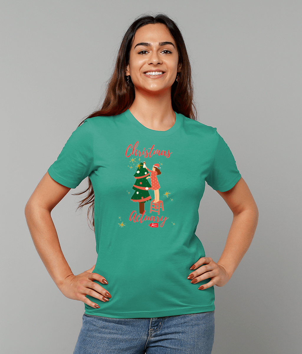 Christmas Actuary Decorating Tree T-Shirt