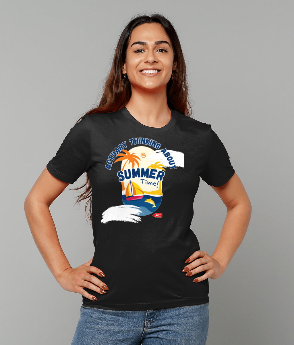 Actuary Thinking About Summer Time T-Shirt