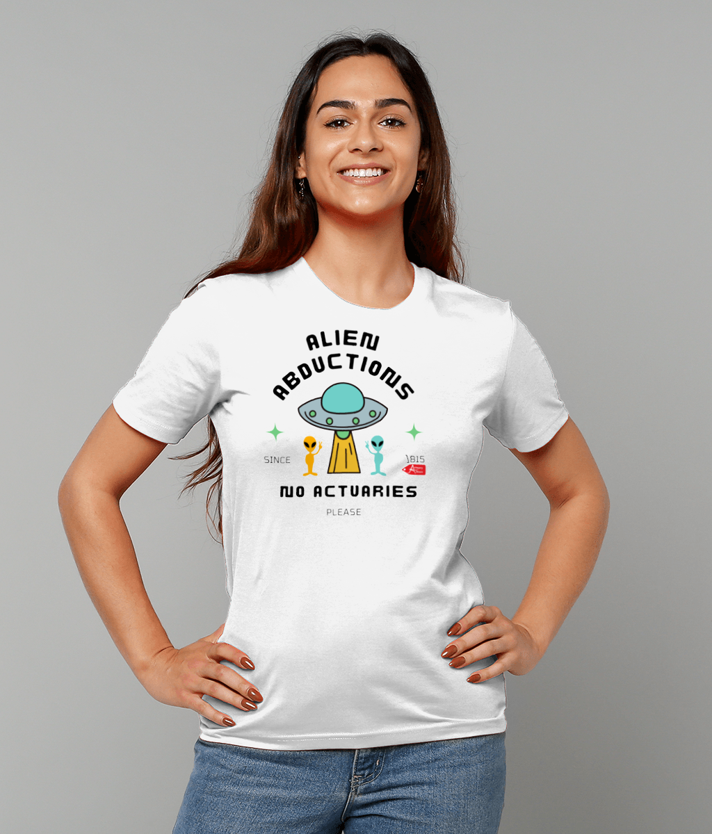 Alien Abductions No Actuaries T-Shirt