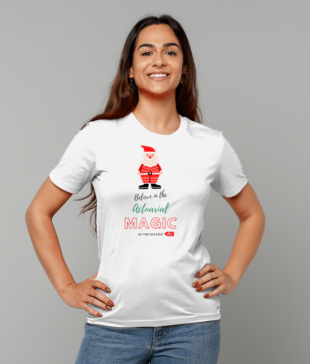 Believe In The Actuarial Magic Of The Season Christmas T-Shirt