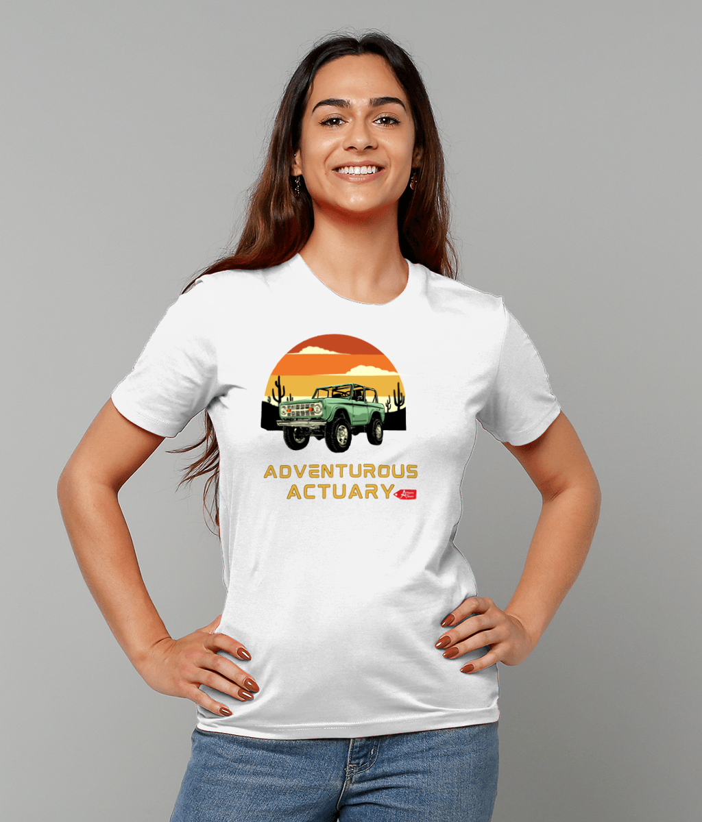 Black Yellow Simple Minimalist The Adventure T-Shirt