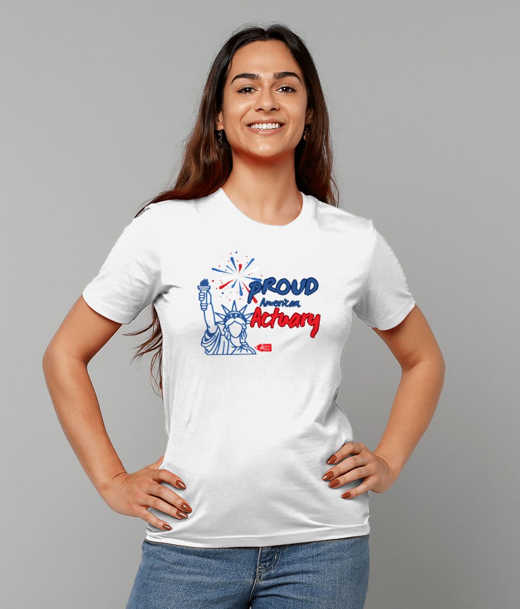 Proud American Actuary T-shirt