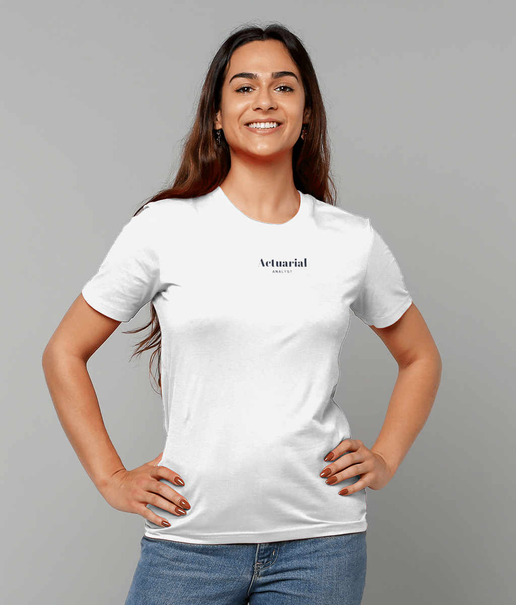 Actuarial Analyst Minimalistic Logo T-Shirt