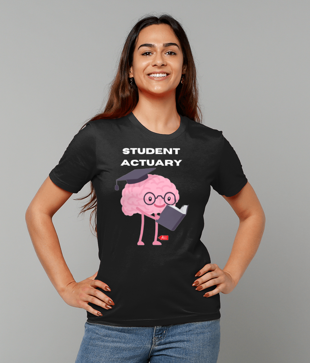 Student Actuary Brain T-Shirt