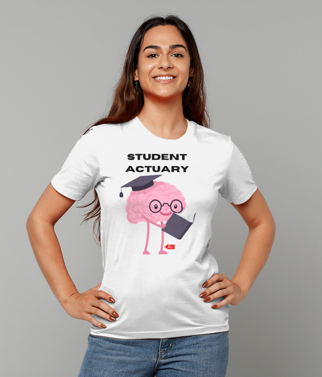 Student Actuary Brain T-Shirt