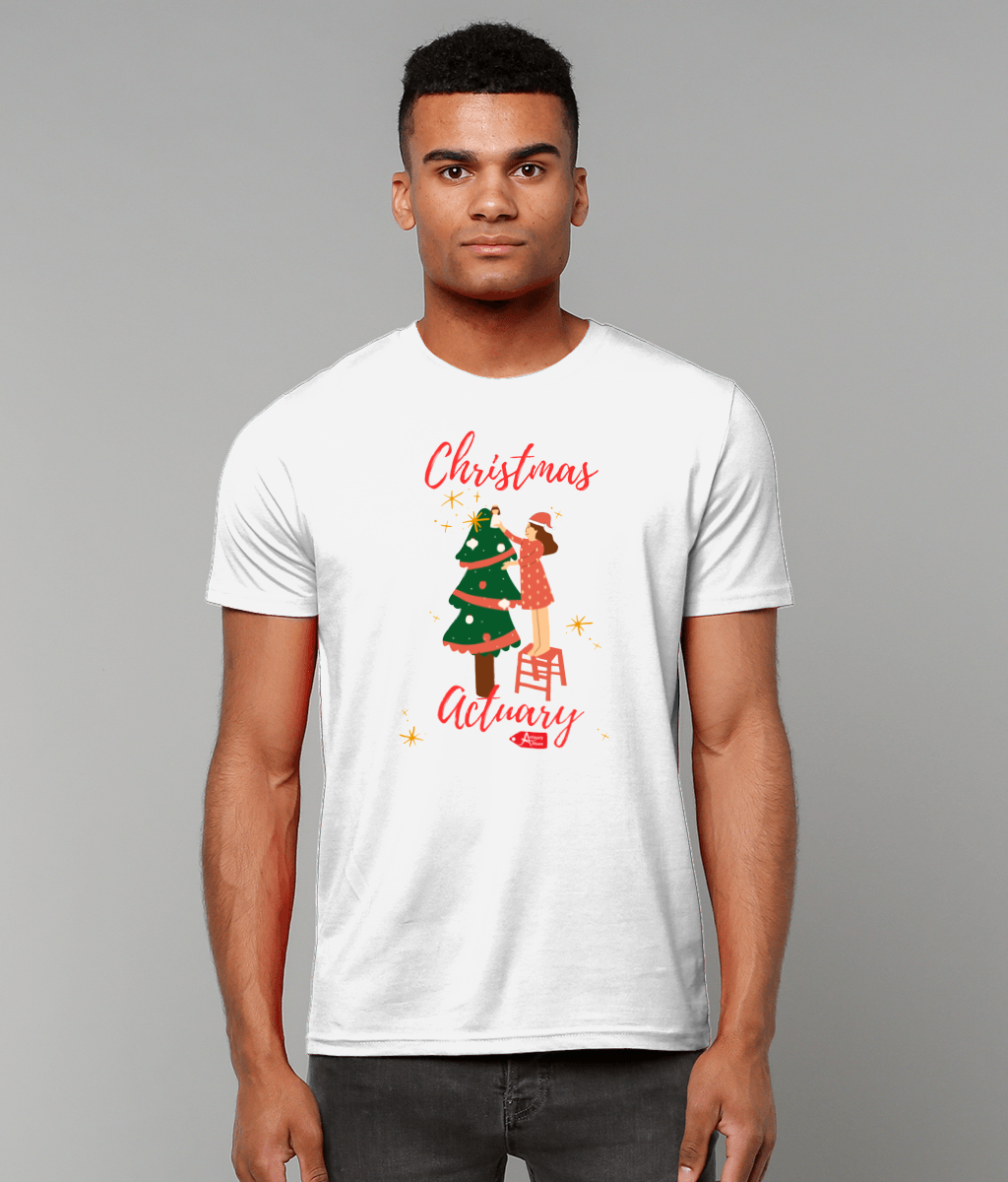 Christmas Actuary Decorating Tree T-Shirt