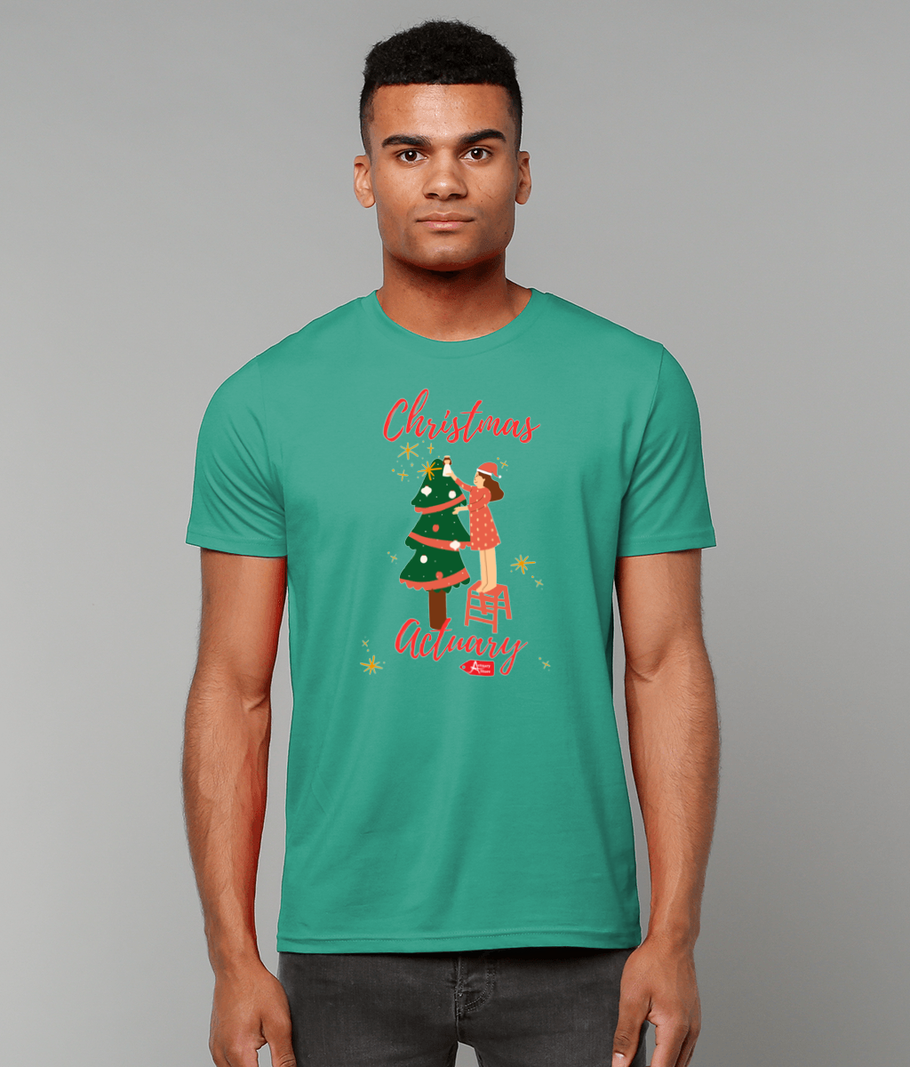 Christmas Actuary Decorating Tree T-Shirt