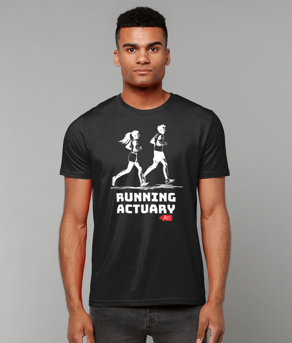 Running Actuary Black T-Shirt