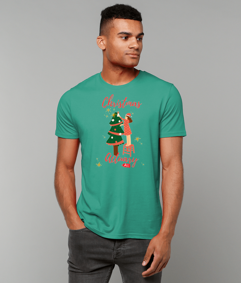 Christmas Actuary Decorating Tree T-Shirt
