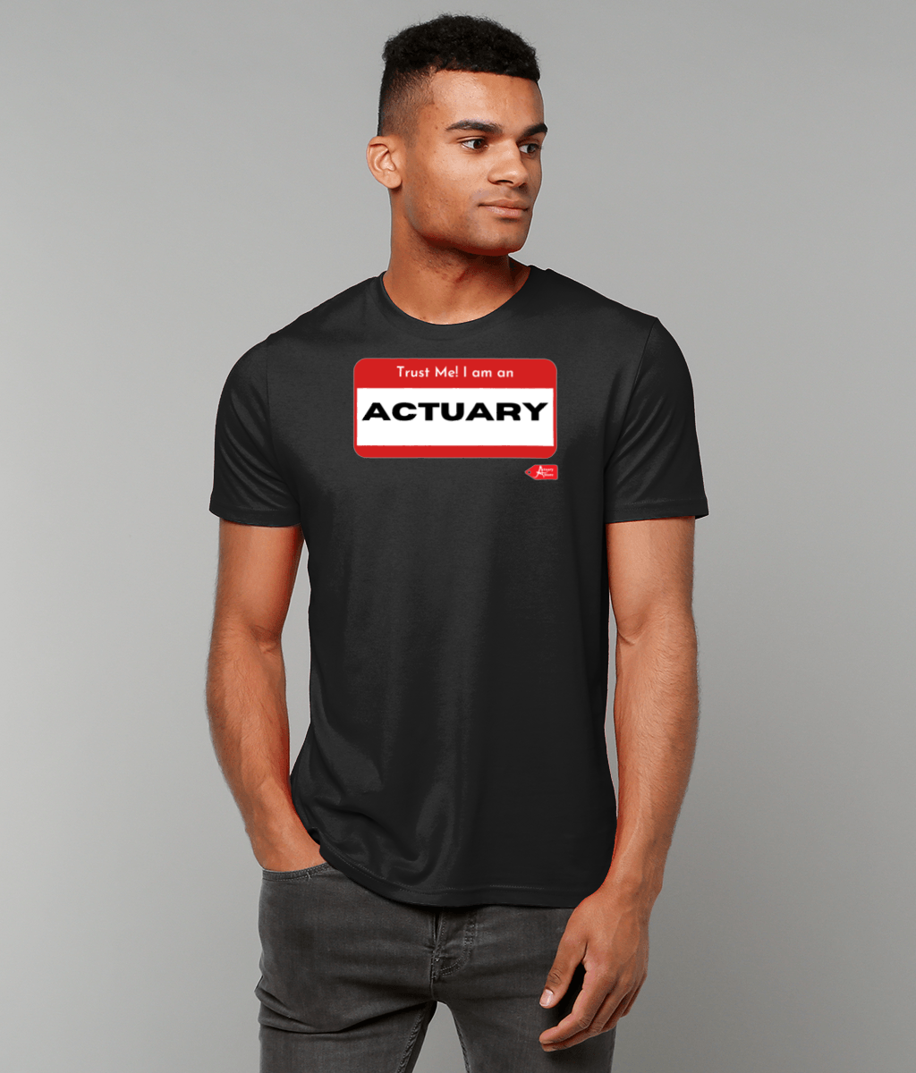 Trust Me I'm An Actuary Label T-Shirt