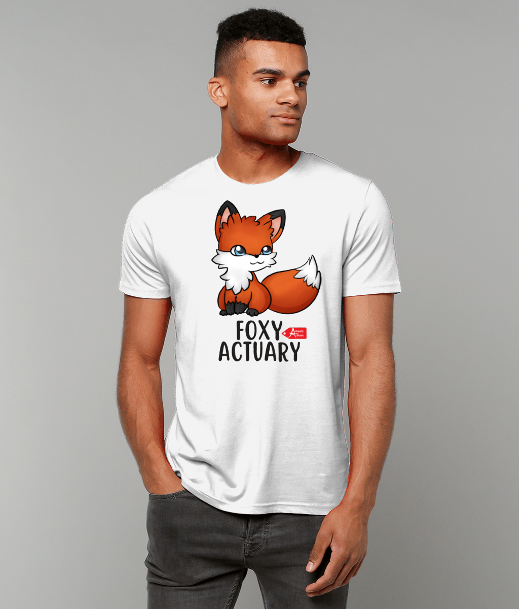 Foxy Actuary White T-Shirt