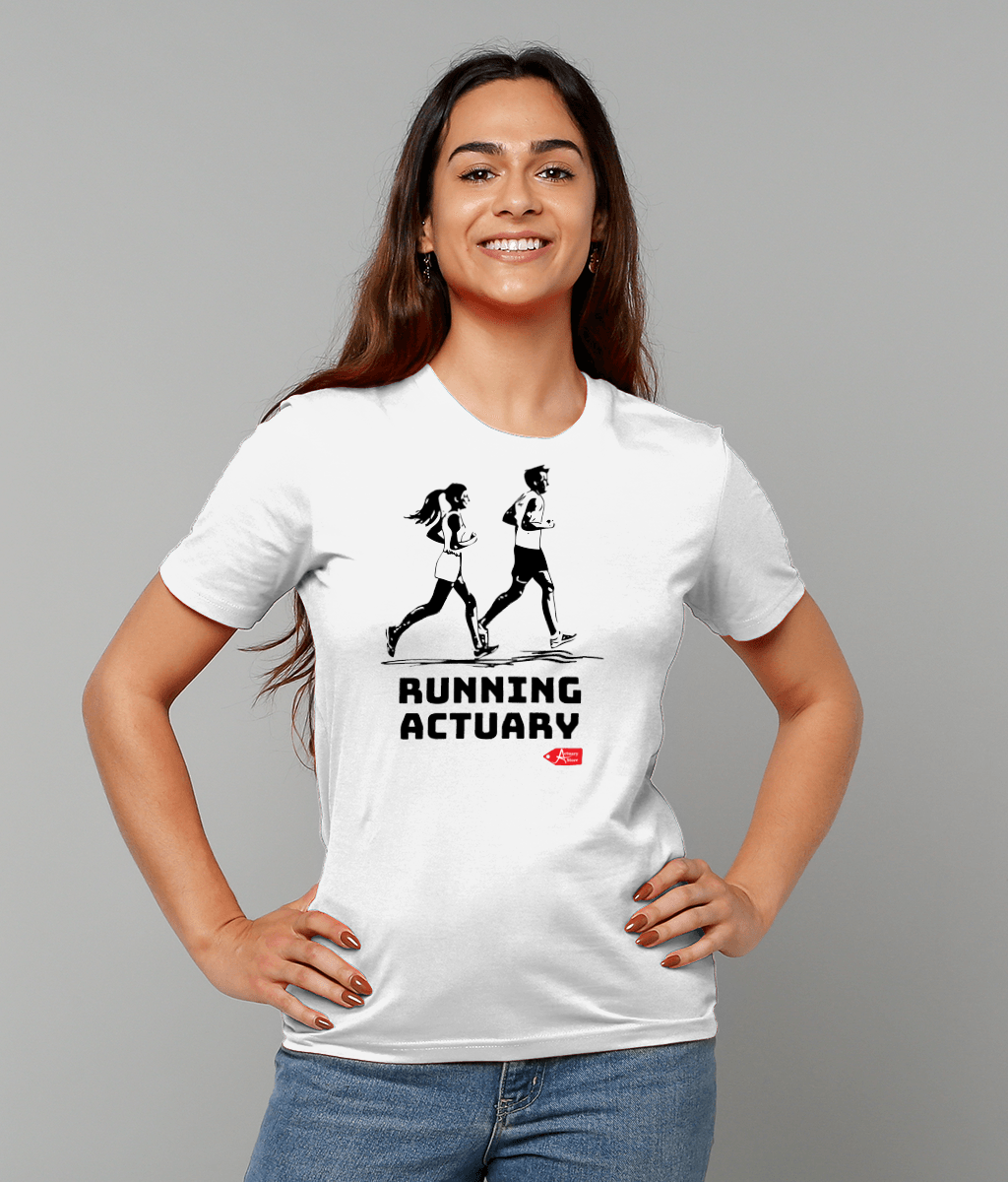 Running Actuary White T-Shirt