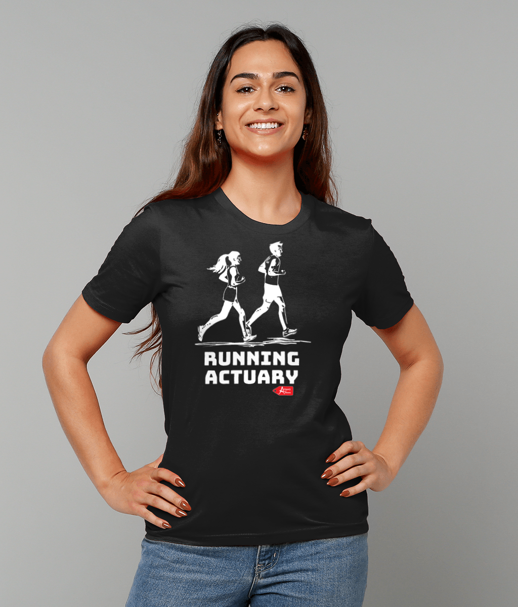 Running Actuary Black T-Shirt