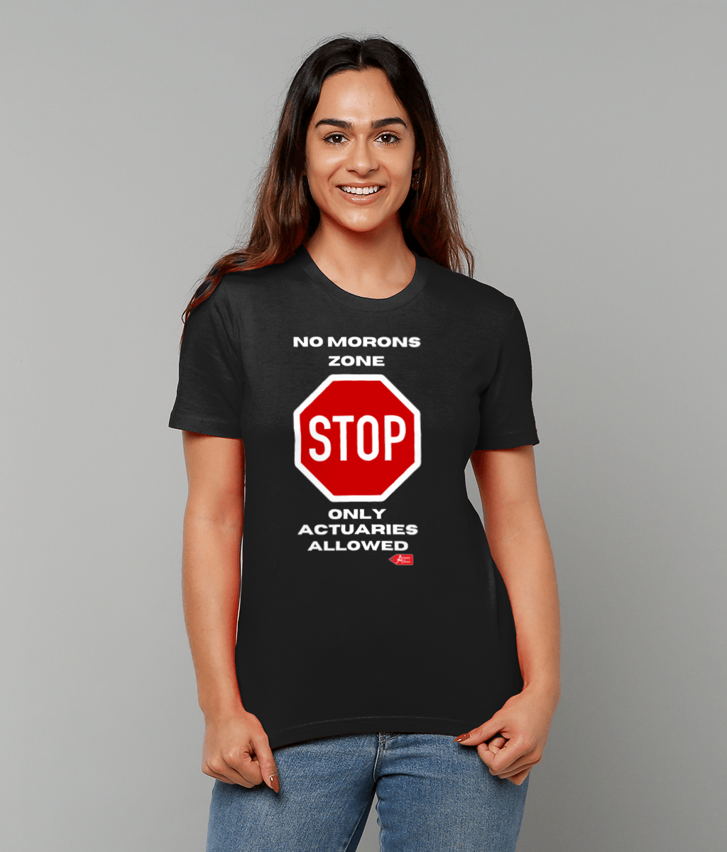 No Morons Zone T-Shirt