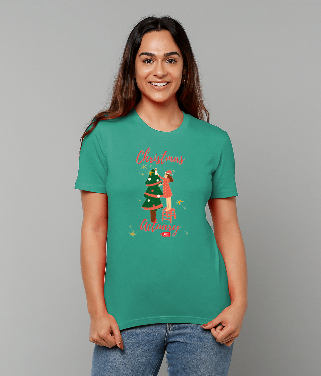 Christmas Actuary Decorating Tree T-Shirt