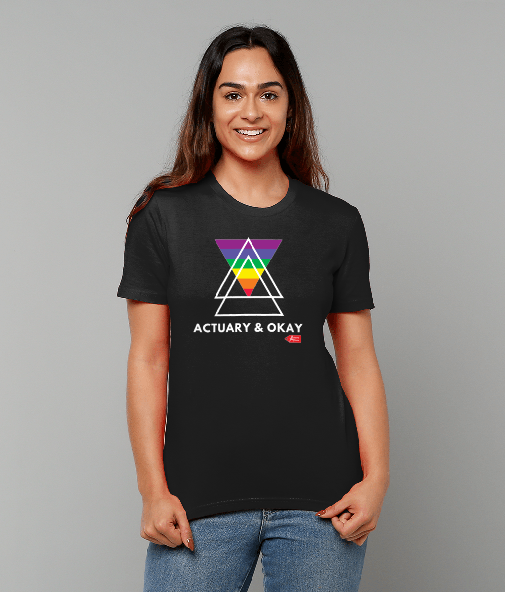 Actuary And Okay Triangle LGBT Rights Advocacy T-Shirt