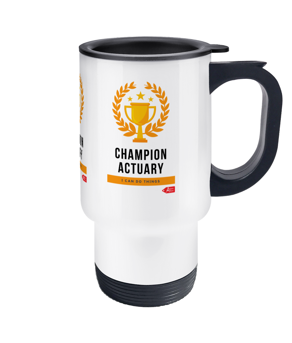 Champion Actuary Trophy Stainless Steel Travel Mug