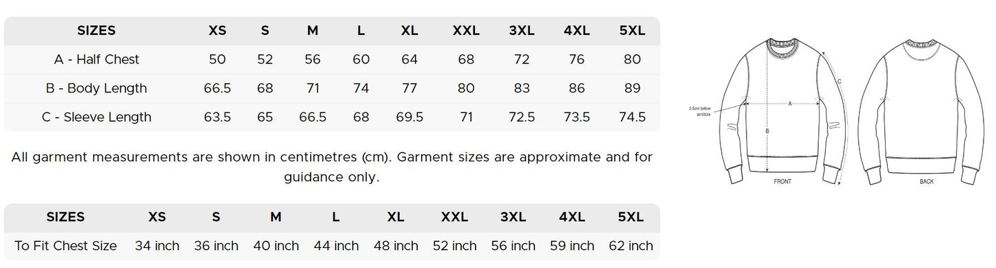 Actuary Bold Star Military Sweatshirt (Red, Green and Black Variants)