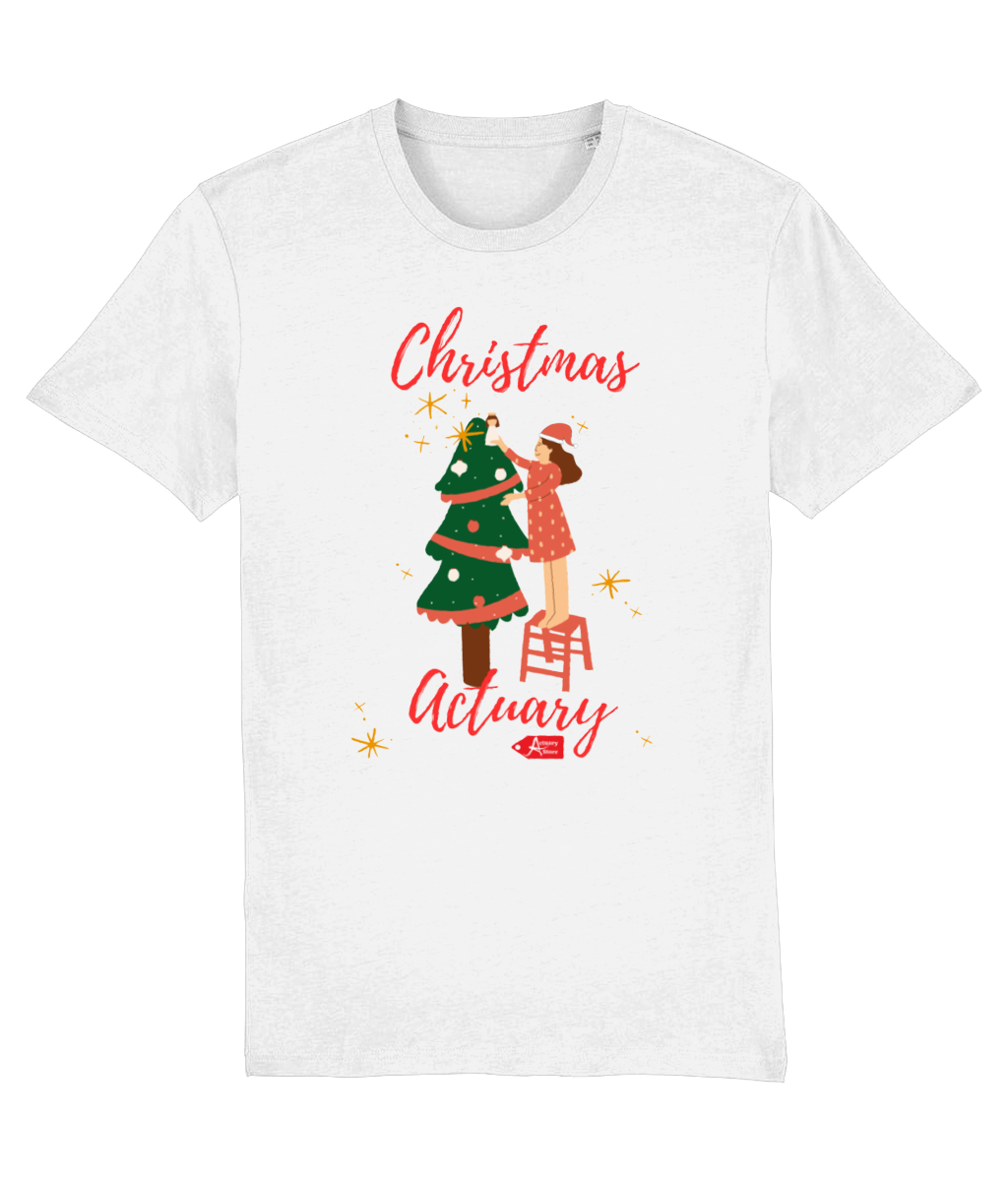 Christmas Actuary Decorating Tree T-Shirt