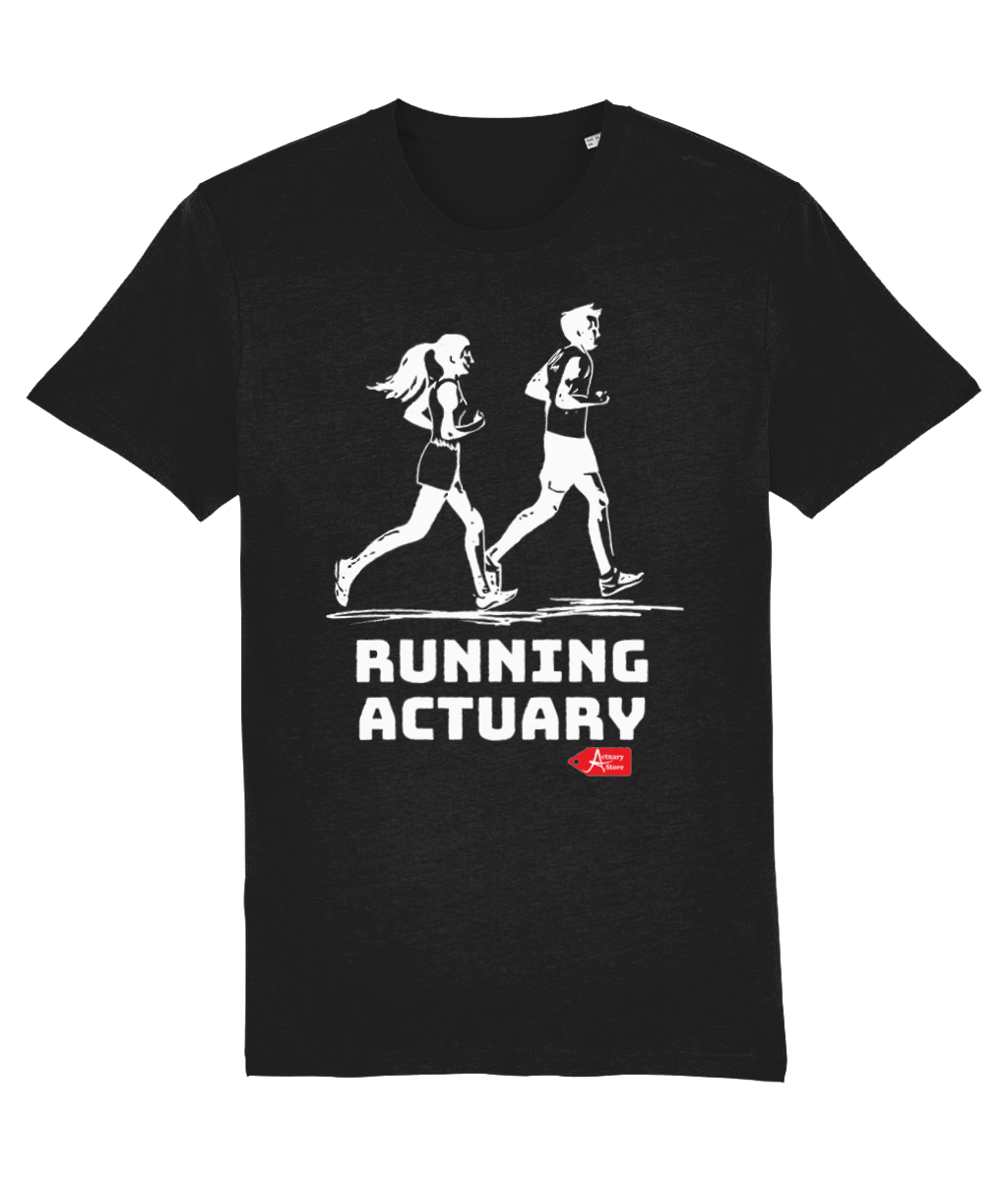 Running Actuary Black T-Shirt