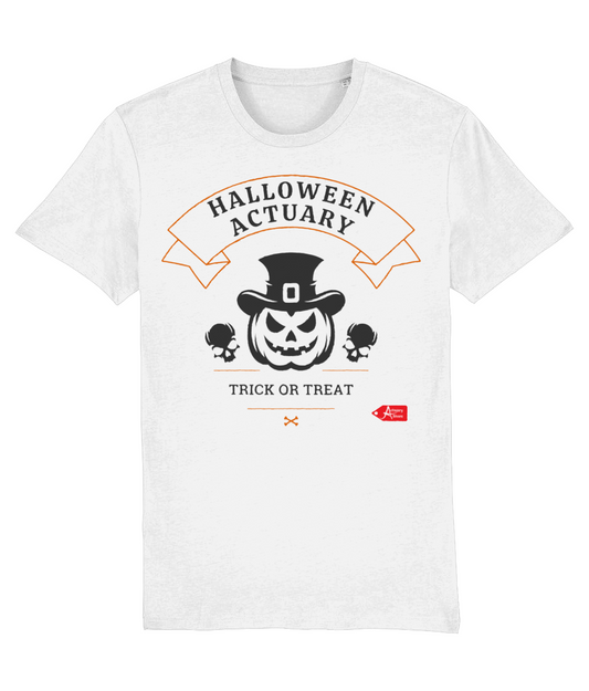 Halloween Actuary Pumpkin and Skulls T-Shirt
