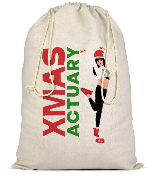 Premium Cotton Christmas Sack XMas Actuary Chstimas Girl