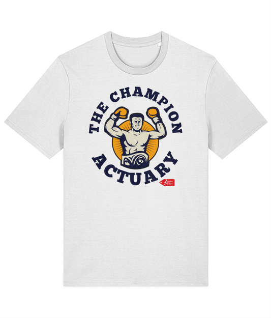 The Champion Actuary Boxing White T-Shirt