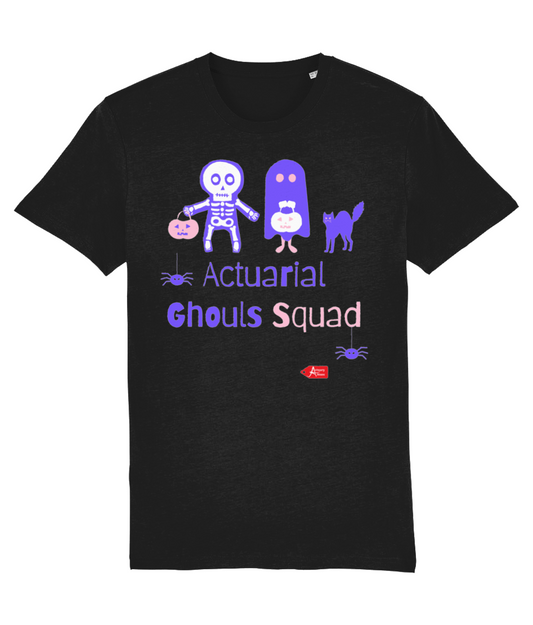 Actuarial Ghouls Squad Cute Halloween T-Shirt