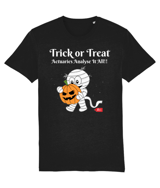 Trick or Treat Actuaries Analyse It All Halloween T-Shirt