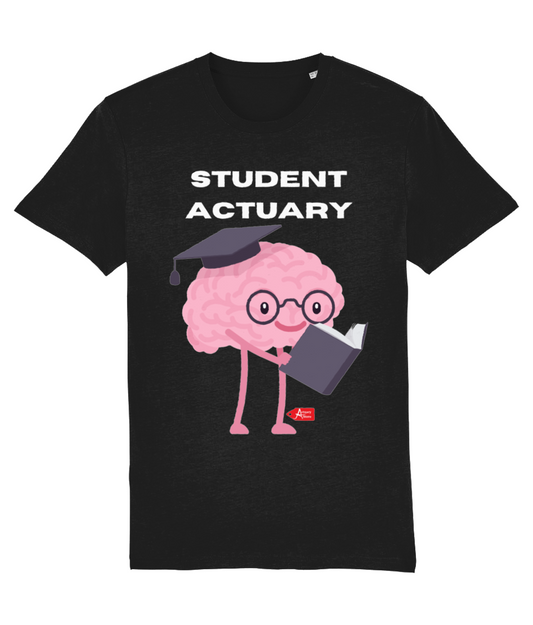 Student Actuary Brain T-Shirt