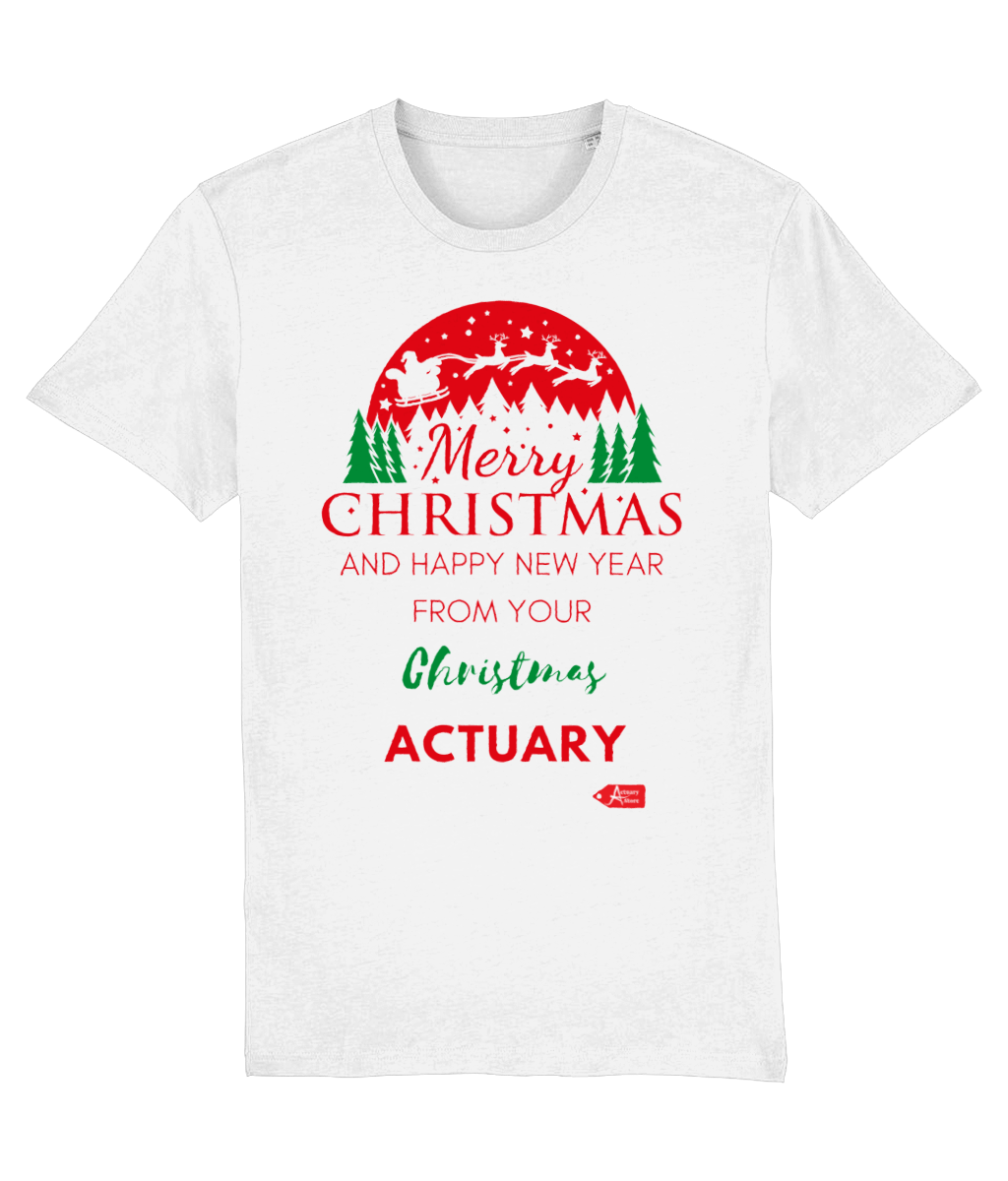 Merry Christmas and Happy New Year From Your Christmas Actuary T-Shirt