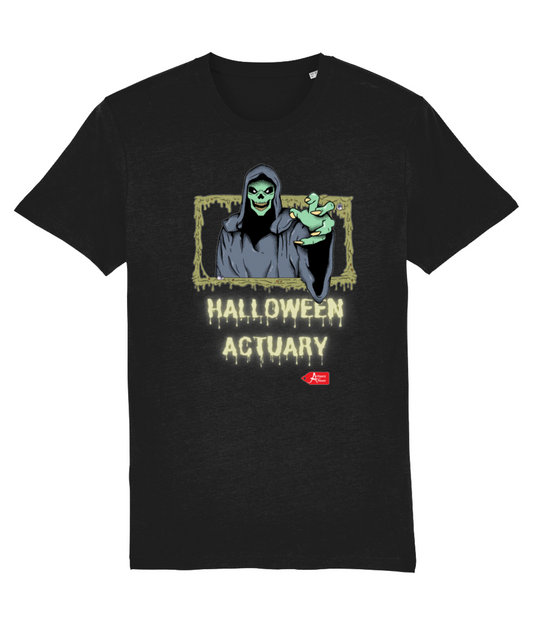 Halloween Actuary Grim Reaper T-Shirt