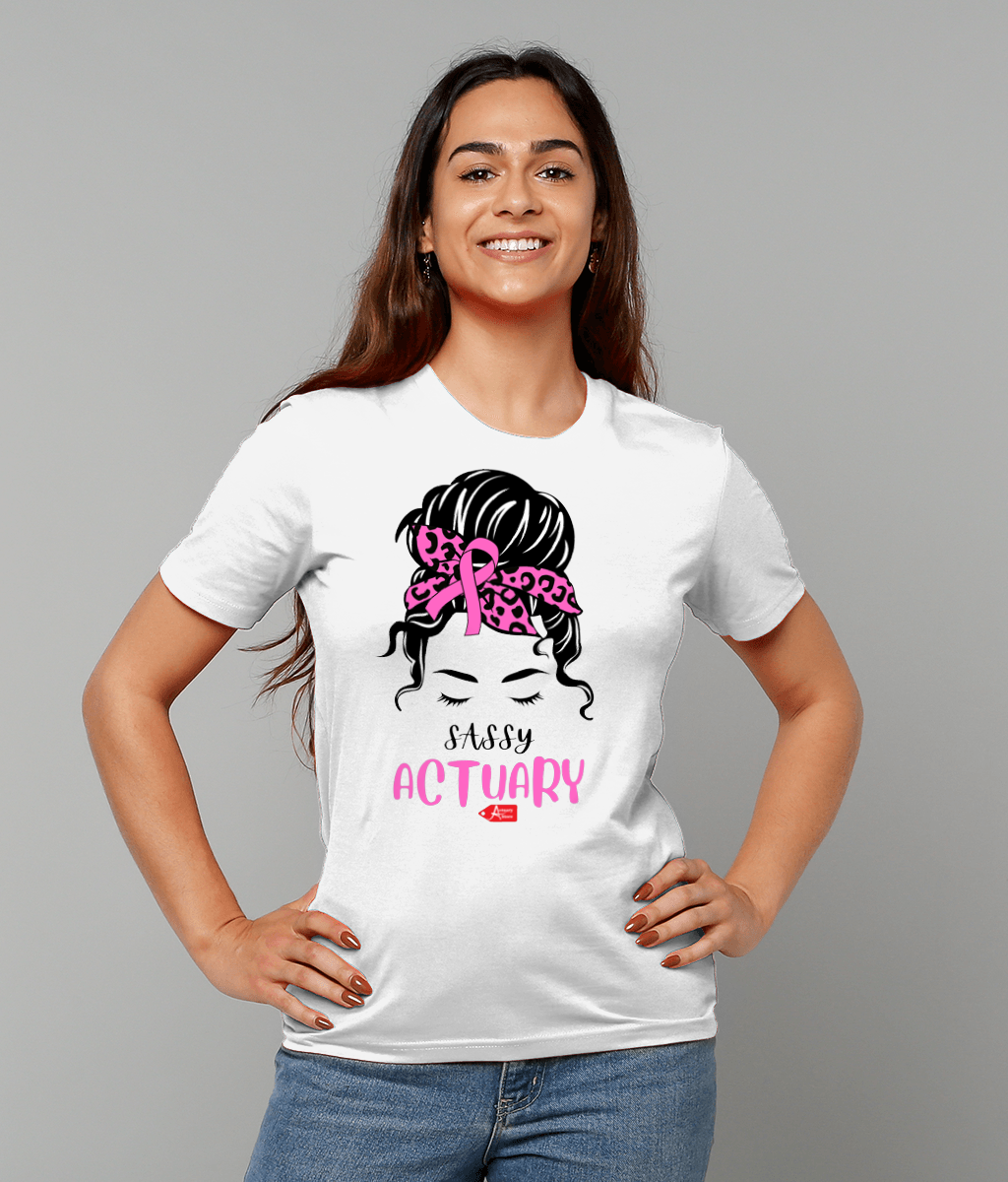 Sassy Actuary White T-shirt