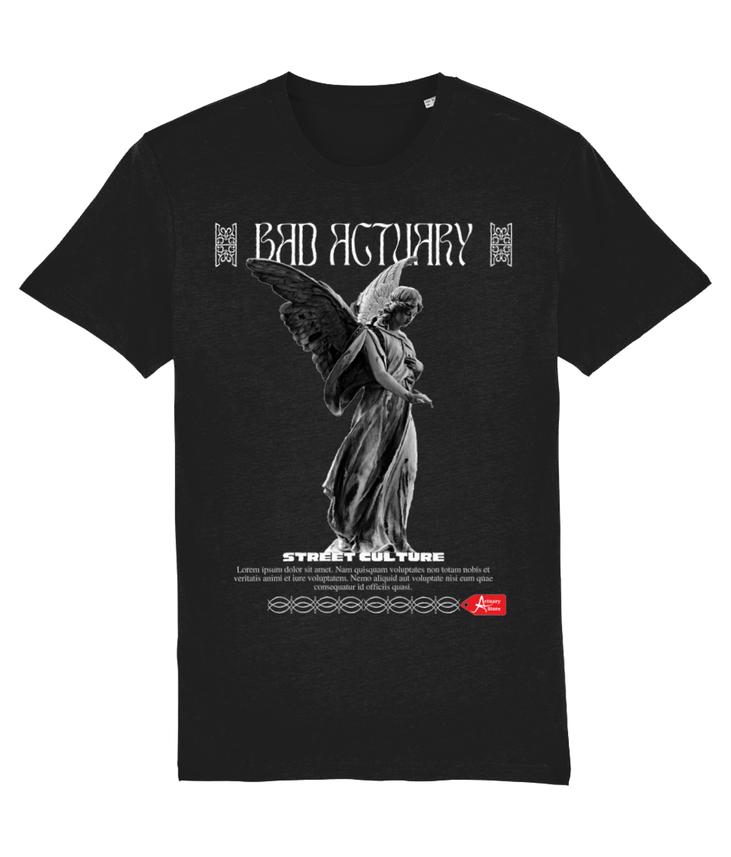 Bad Actuary Streetwear Black T-Shirt