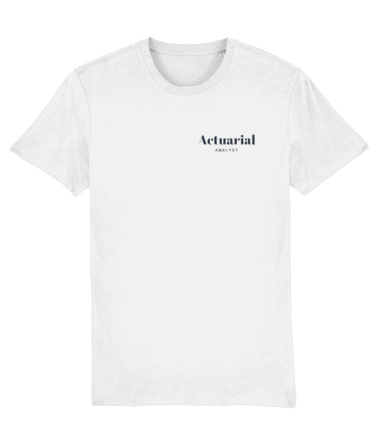 Actuarial Analyst Minimalistic Logo T-Shirt