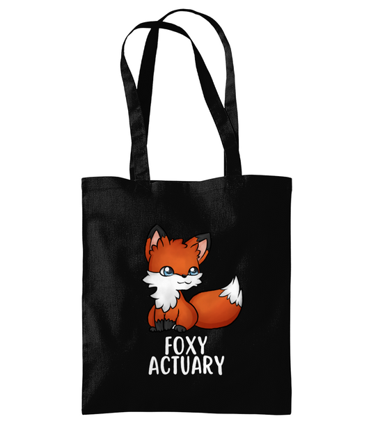 Tote Bag Foxy Actuary (Black and Tan Variants)