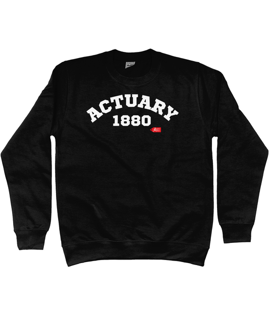 Actuary Varsity Sweatshirt (Black, Red and Green Variants)