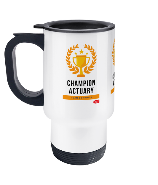 Champion Actuary Trophy Stainless Steel Travel Mug