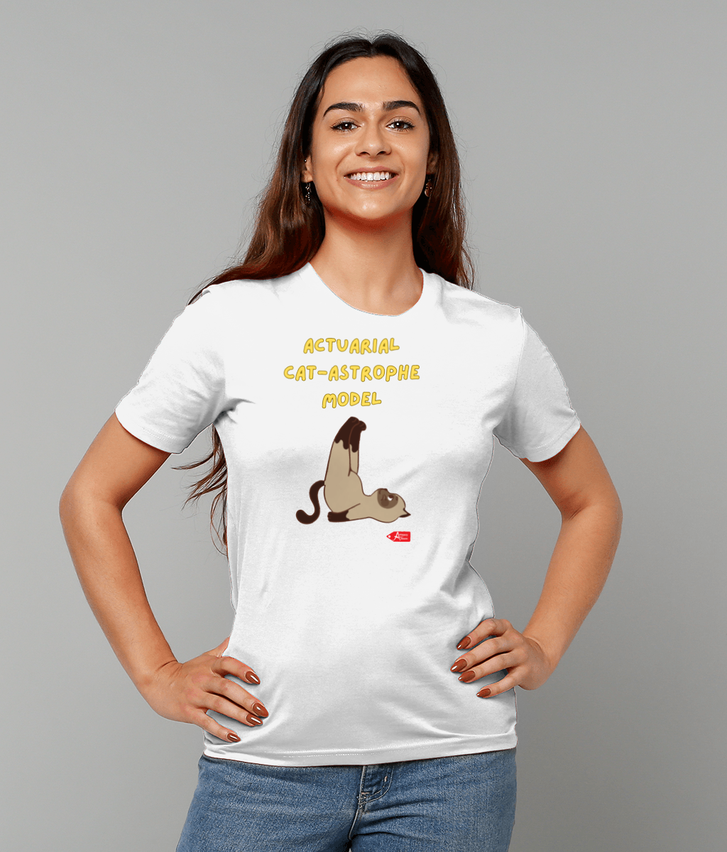 Actuarial Cat-Astrophe Model T-Shirt